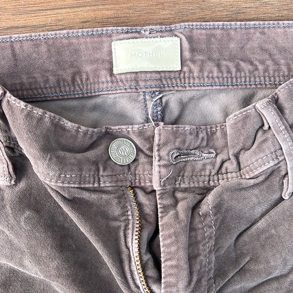 MOTHER Flare & Wide Leg Jeans in Brown - Picture 2 of 4